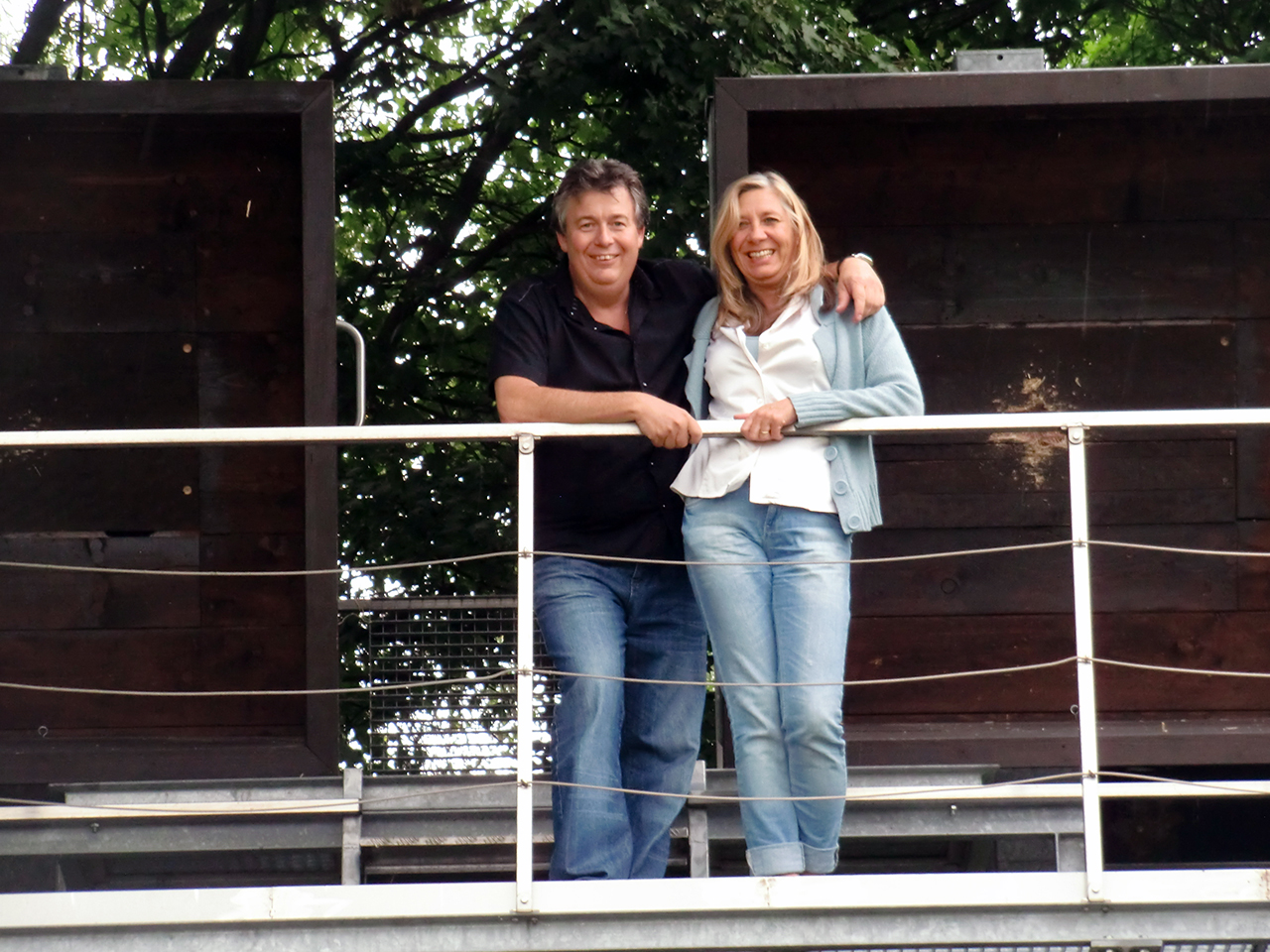 Frank und Manuela Ouroulis